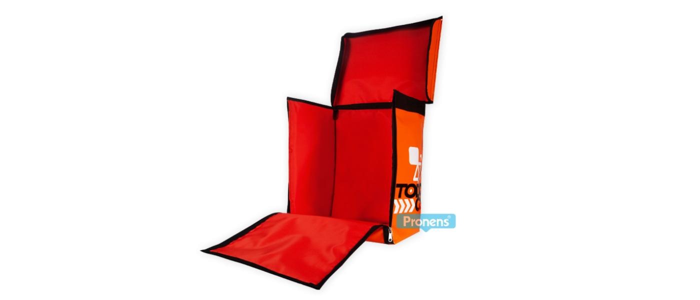 Motxilles delivery per a repartiment Smart Delivery personalitzades - open