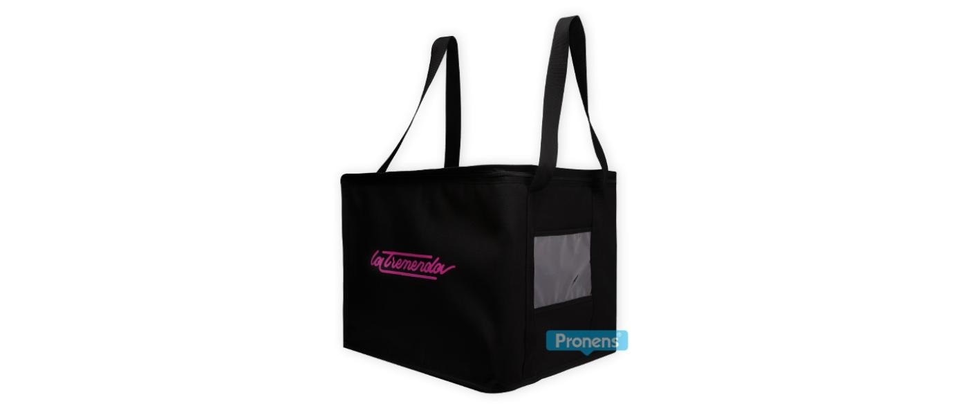 Manufacturer of customized cooler bags for transporting food, laboratory materials, messaging, and distribution.