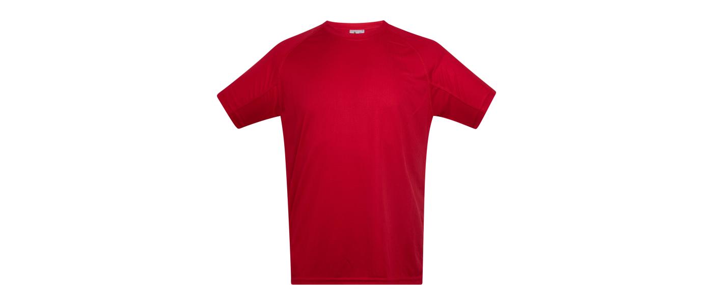 Fabricante camiseta deporte personalizada dynamic - rojo