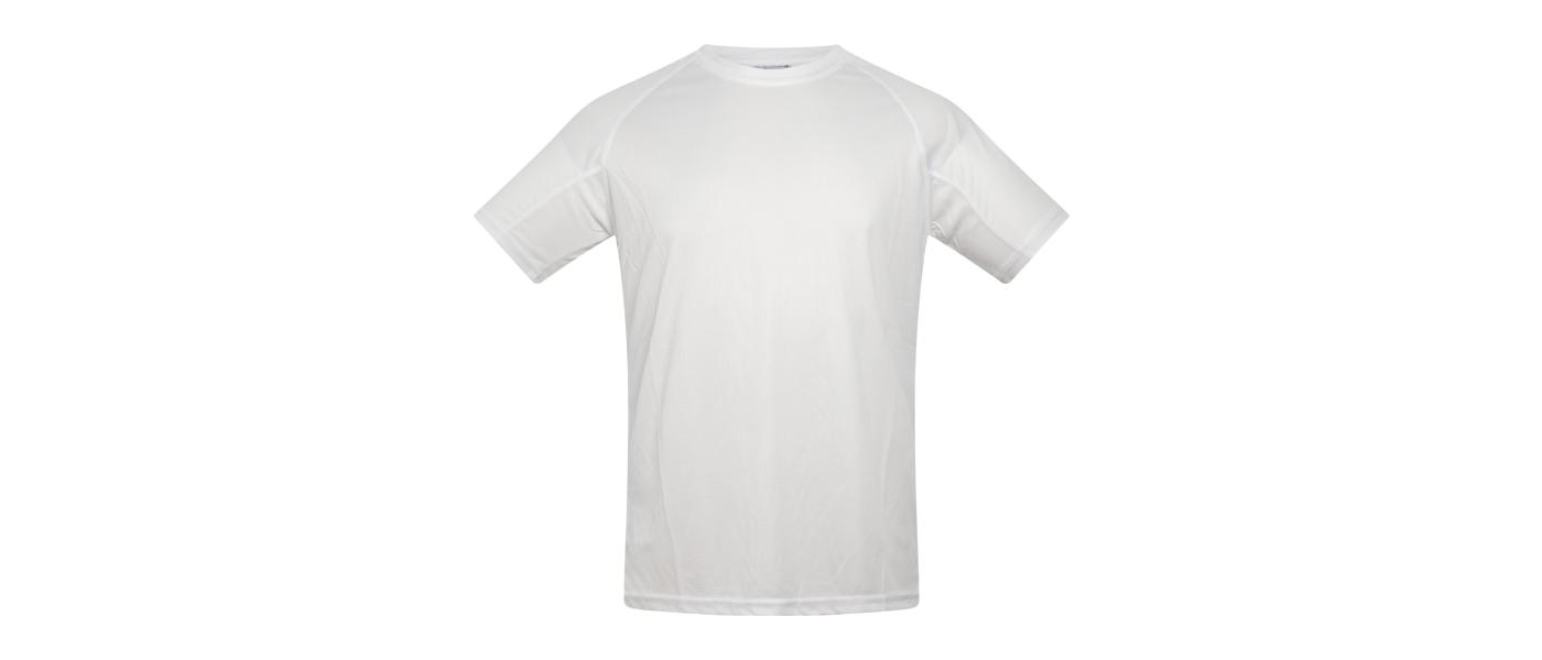 Fabricante camiseta deporte personalizada dynamic - blanco