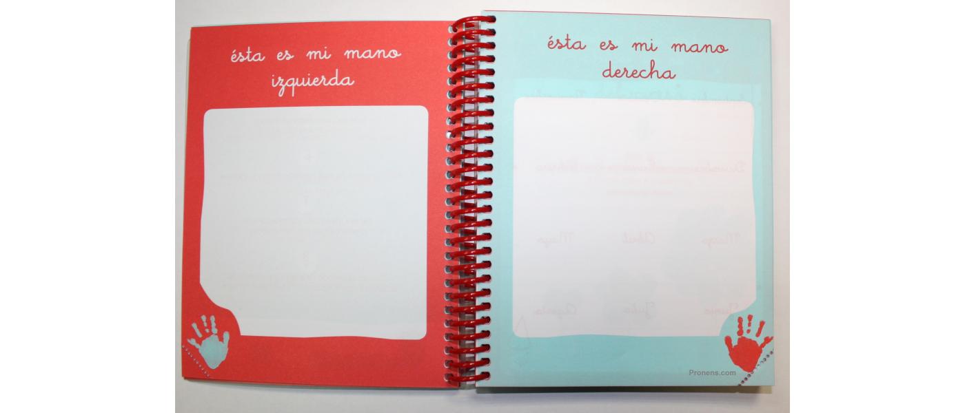 Customized daycare agenda - Pronens nursery school agenda, my hands.