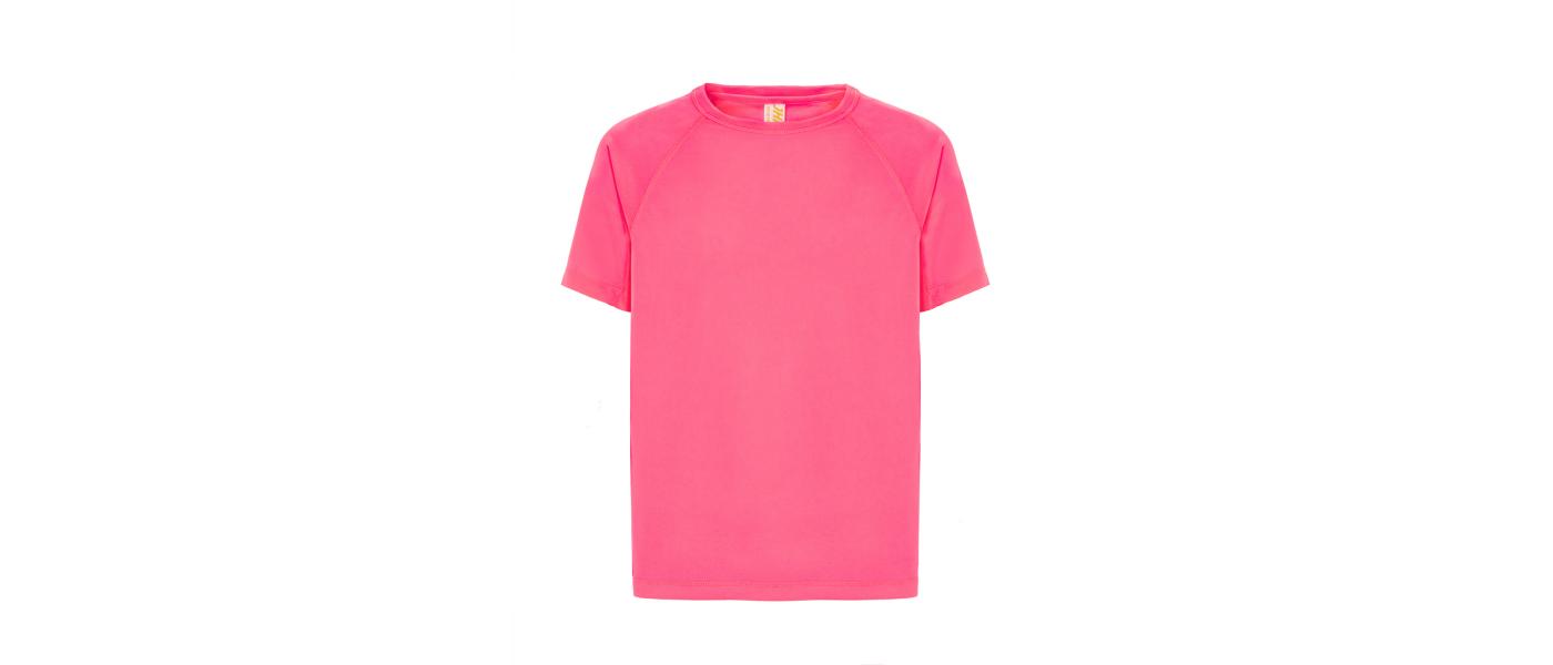 Fabricant samarreta tècnica esport transpirable personalitzada - rosa