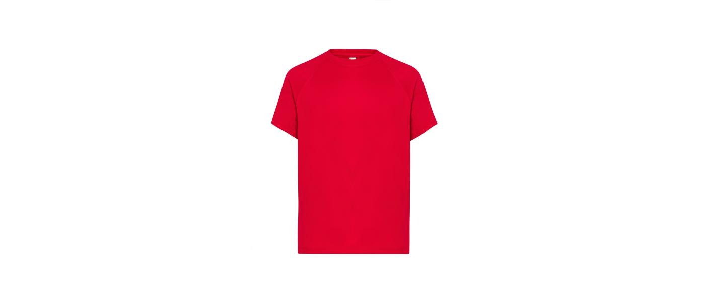 Fabricant samarreta tècnica esport transpirable personalitzada - vermell