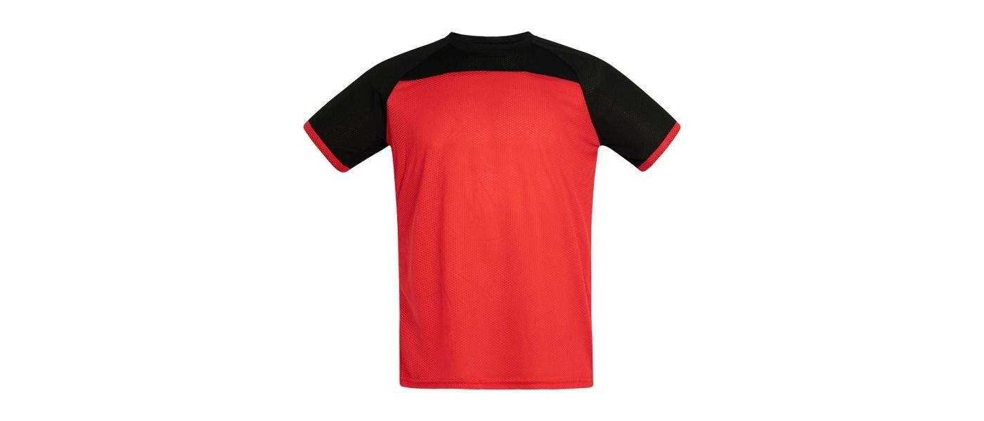 Manufacturer personalized sports t-shirt pikas red
