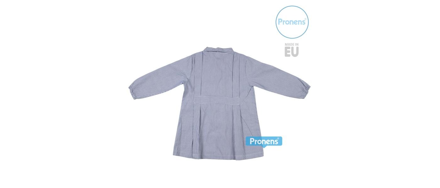 Fabricante de bata escolar Escolapios para uniformes escolares de colegios - espalda con tablas