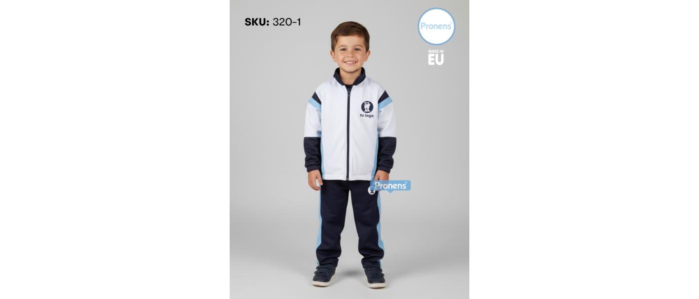 Fabricante chándals personalizados para colegios 320-1 Chandals escolares Pronens