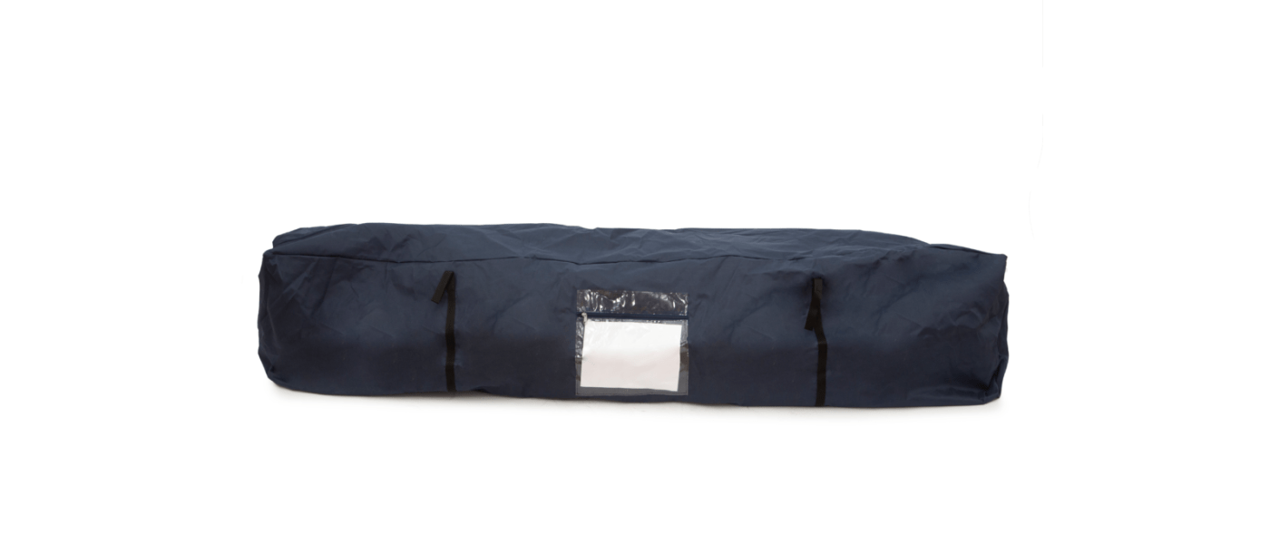 Fabricante de fundas protectoras para féretros y ataúdes traslado avión - lateral