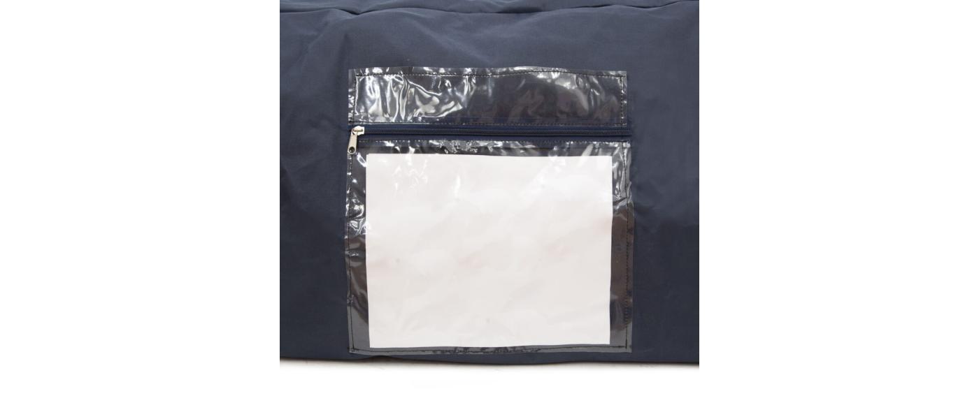 Fabricante de fundas protectoras para féretros y ataúdes traslado avión - bolsillo documentacion