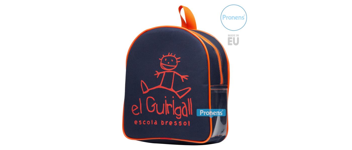 Fabricante de mochilas infantiles personalizadas para guardería escuela infantil de PRONENS