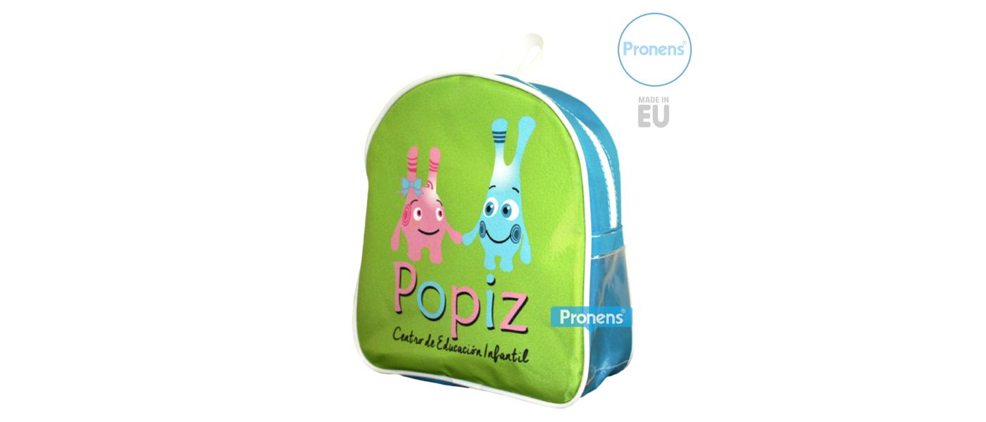 Fabricante mochila guardería escuela infantil personalizada - escuela infantil popiz