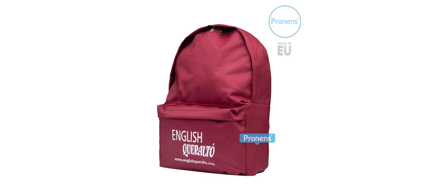 Fabricant de motxilla escolar personalitzada model Iris de Pronens - multicolor esquena