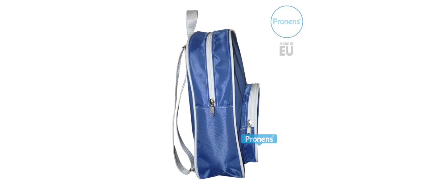 Mochila escolar personalizada para colegio Azul Royal - Mochilas escolares Pronens