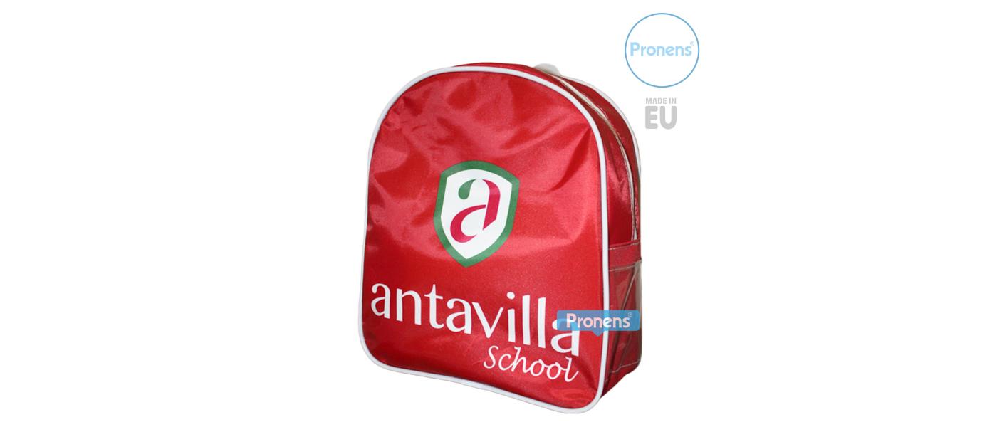 Fabricante de mochilas escolares para colegio Antavilla Madrid - Mochilas escolares Pronens