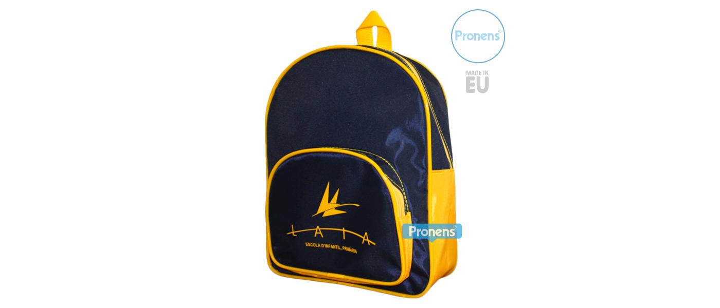 Mochila escolar personalizada para colegio Laia - Mochilas escolares Pronens
