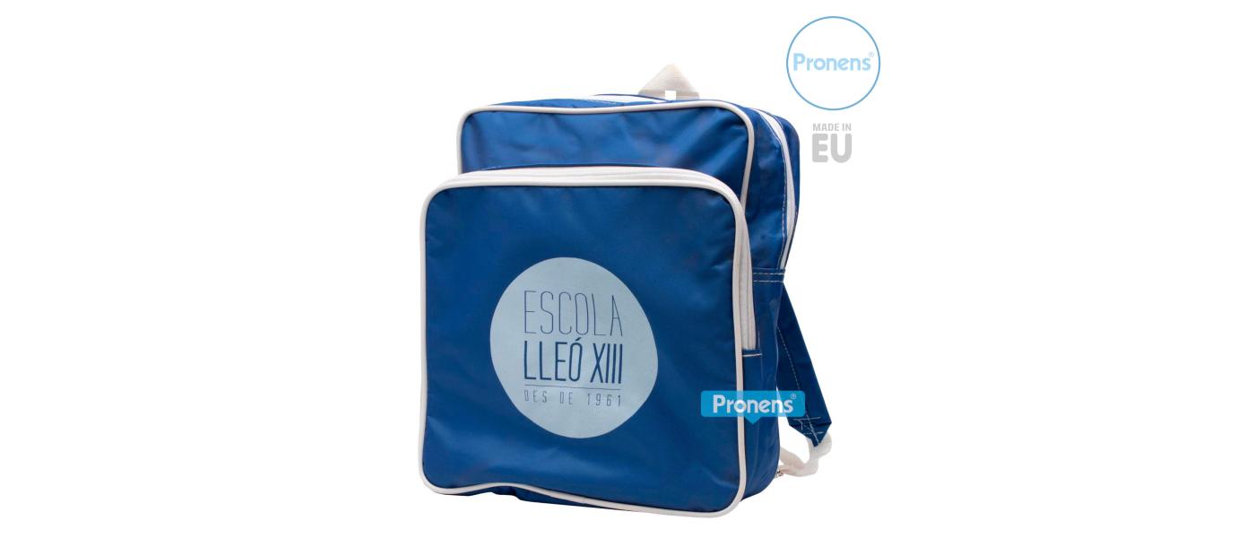 Fabricant de motxilles personalitzades per a Col·legis Model Col·legi Lion