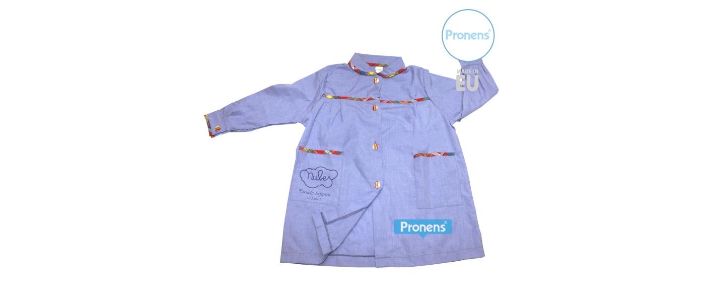 Fabricant de blouses tabliers pour école maternelle personnalisées en popeline 001