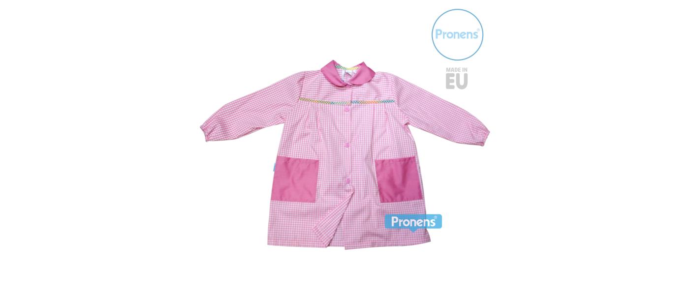 Batas babys guardería botones