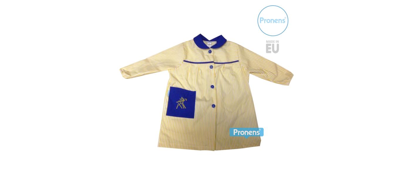batas babys colegiales botones  - prendas escolares 1