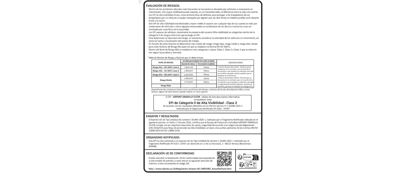 Fabricante de forro polar de alta visibilidad con bandas reflectantes para empresas - Epi Alta Visibilidad Categoría 2, Clase 2 - epi