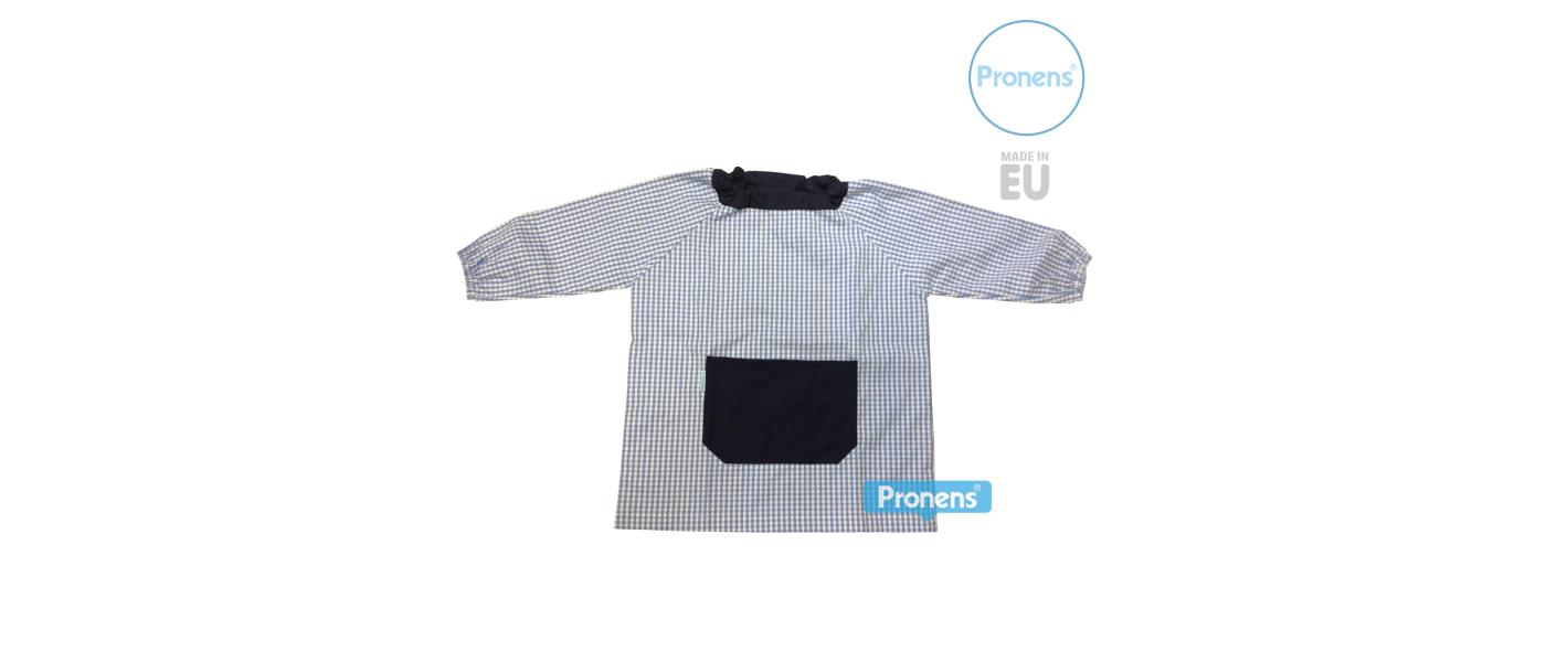 Fabricant bata de mestres i barnús personalitzats de ratlla blava