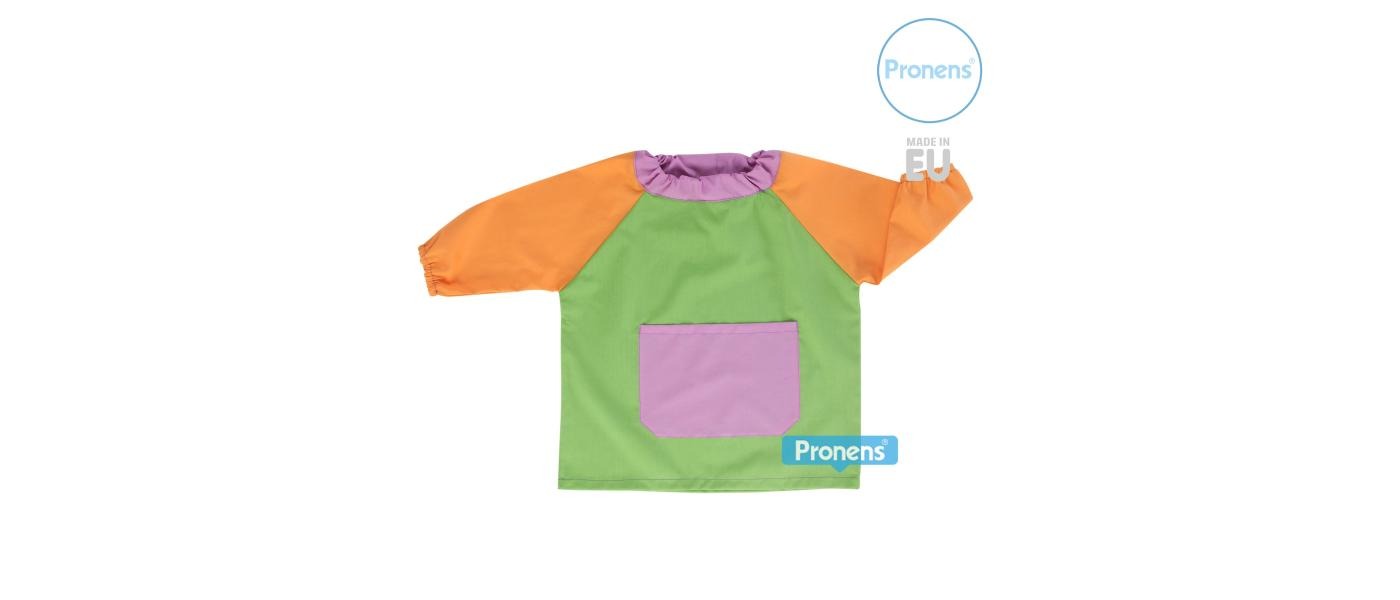 Batas babys guarderia popelin pistacho  - uniformes guarderías 2