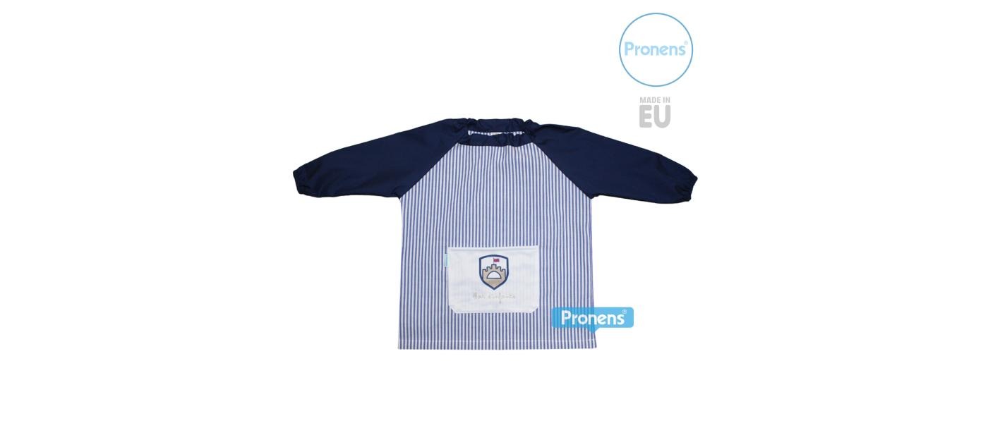 Fabricante batas babis escolares guardería goma mangas popelín 003