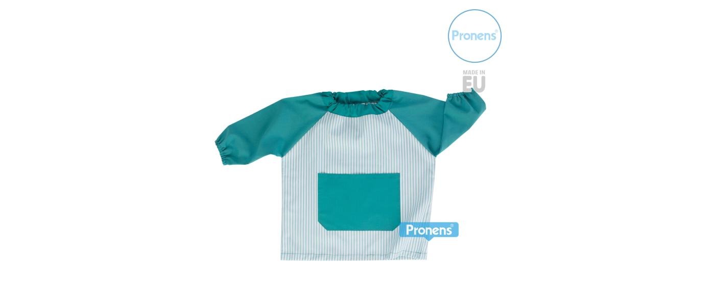 Fabricante batas babis escolares guardería goma mangas popelín 004