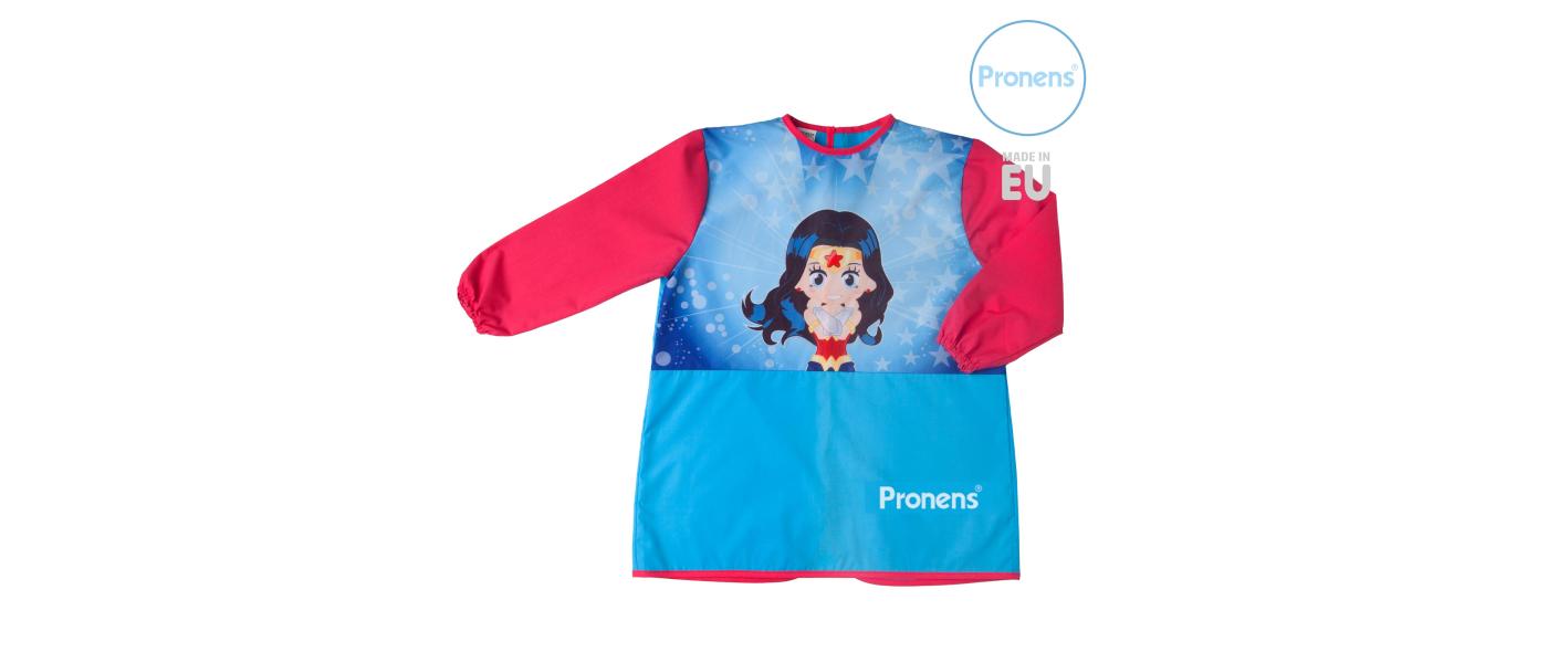 Fabricant de blouses scolaires pour crèche en tissu imperméable personnalisées - bleu turquoise