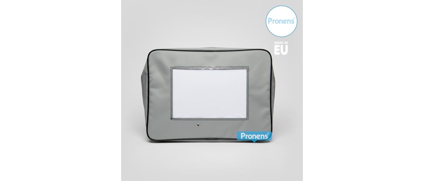 Fabricante a medida de valijas bancarias o bolsa porta documentos personalizada para bancos, transporte de efectivo y documentos - reverso