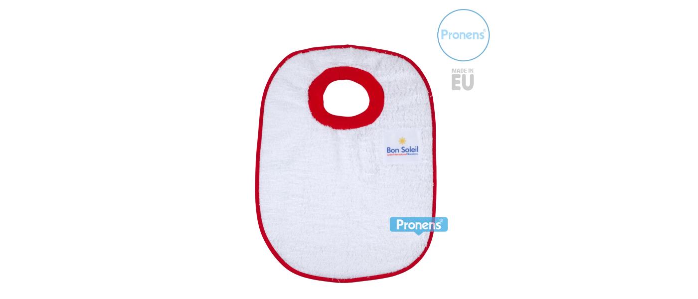 Fabricant de baberó coll elàstic personalitzat per a escoles i llars d’infants