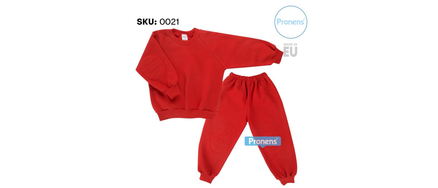 Fabricant de survêtements scolaires maternelle basiques personnalisés rouge