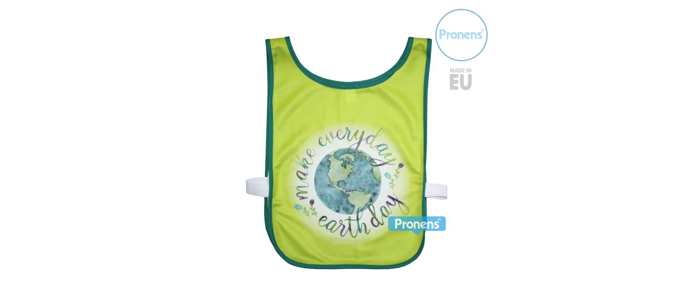 Fabricante de peto identificativo escolar make earth day