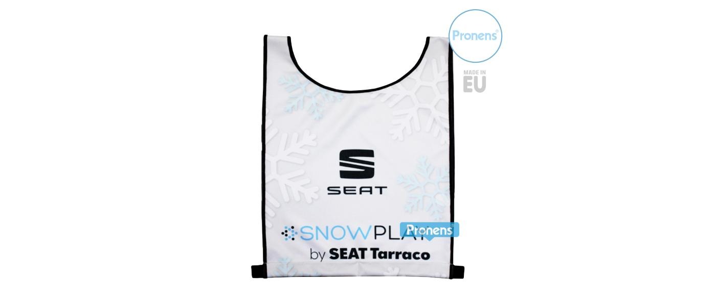 Fabricante de peto dorsal esquí personalizado Seat Tarraco - Dorsales esquí Pronens