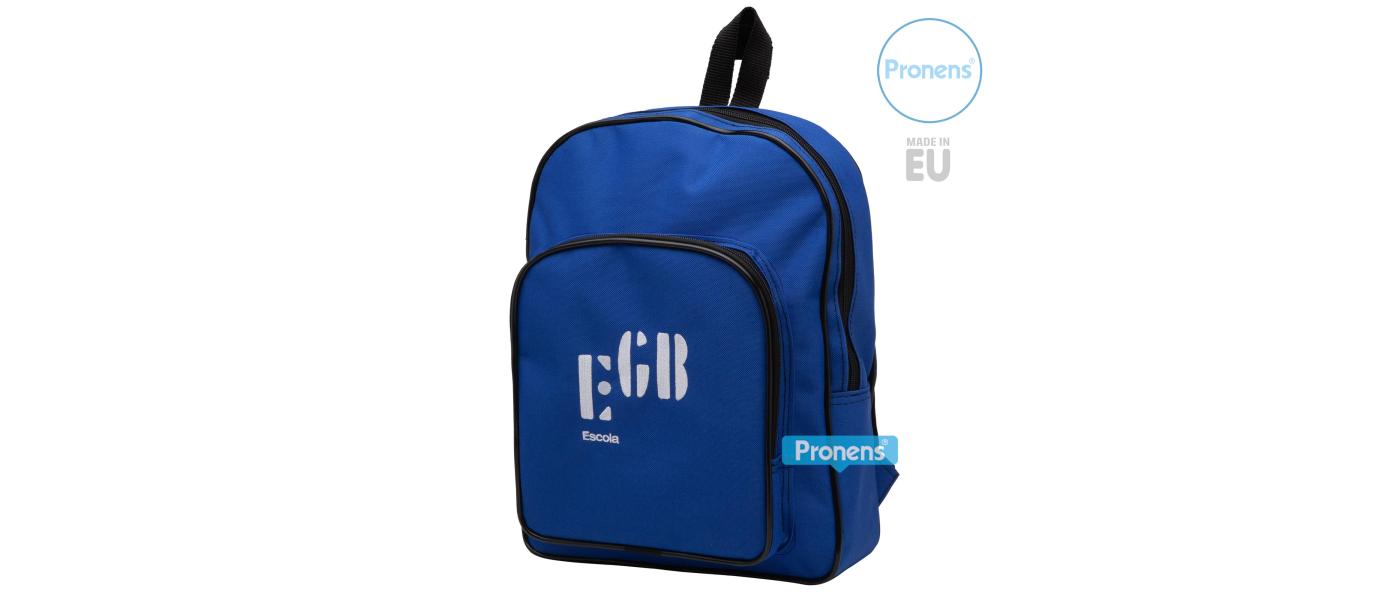 Fabricante de mochila colegio personalizada modelo Gali de Pronens