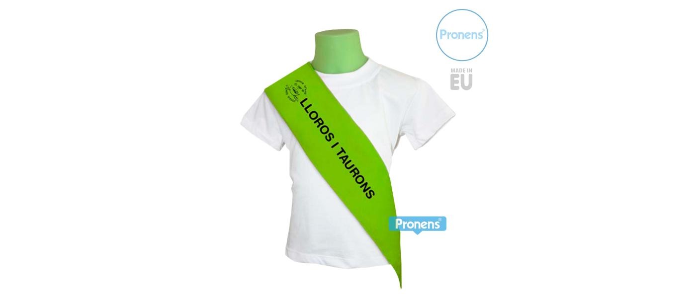 Manufacturer of pistachio child graduation sashes - Pronens preschool graduation sashes