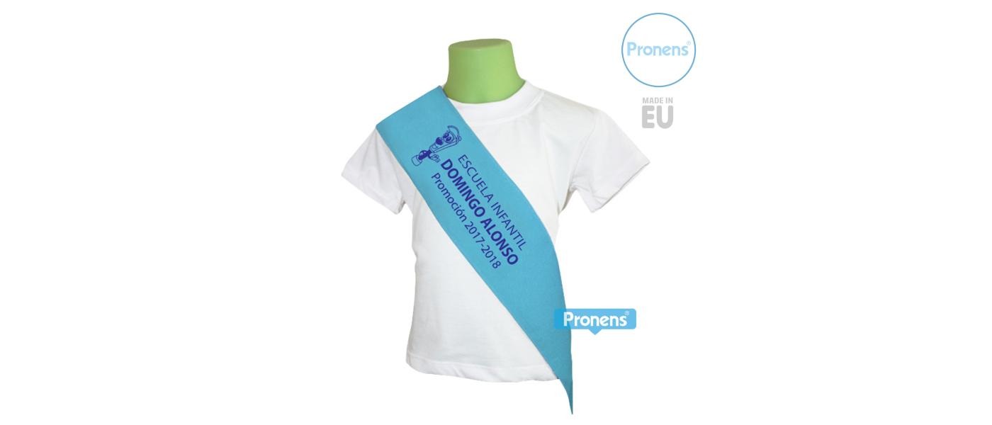 Turquoise children's graduation band - Pronens children's graduation bands