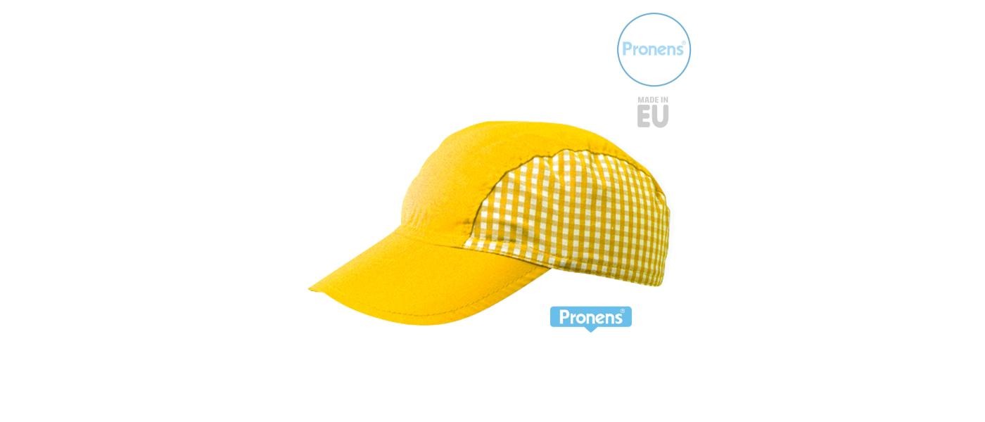 Gorra guardería personalizada vichi amarillo