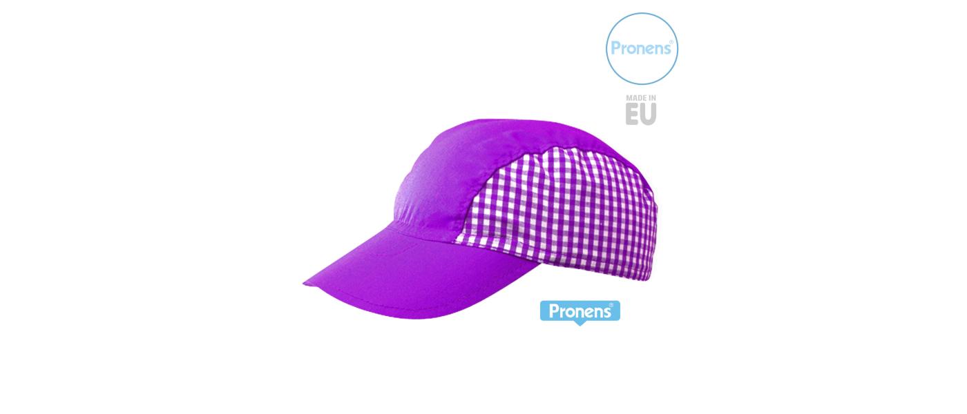 Gorra guardería personalizada vichi lila