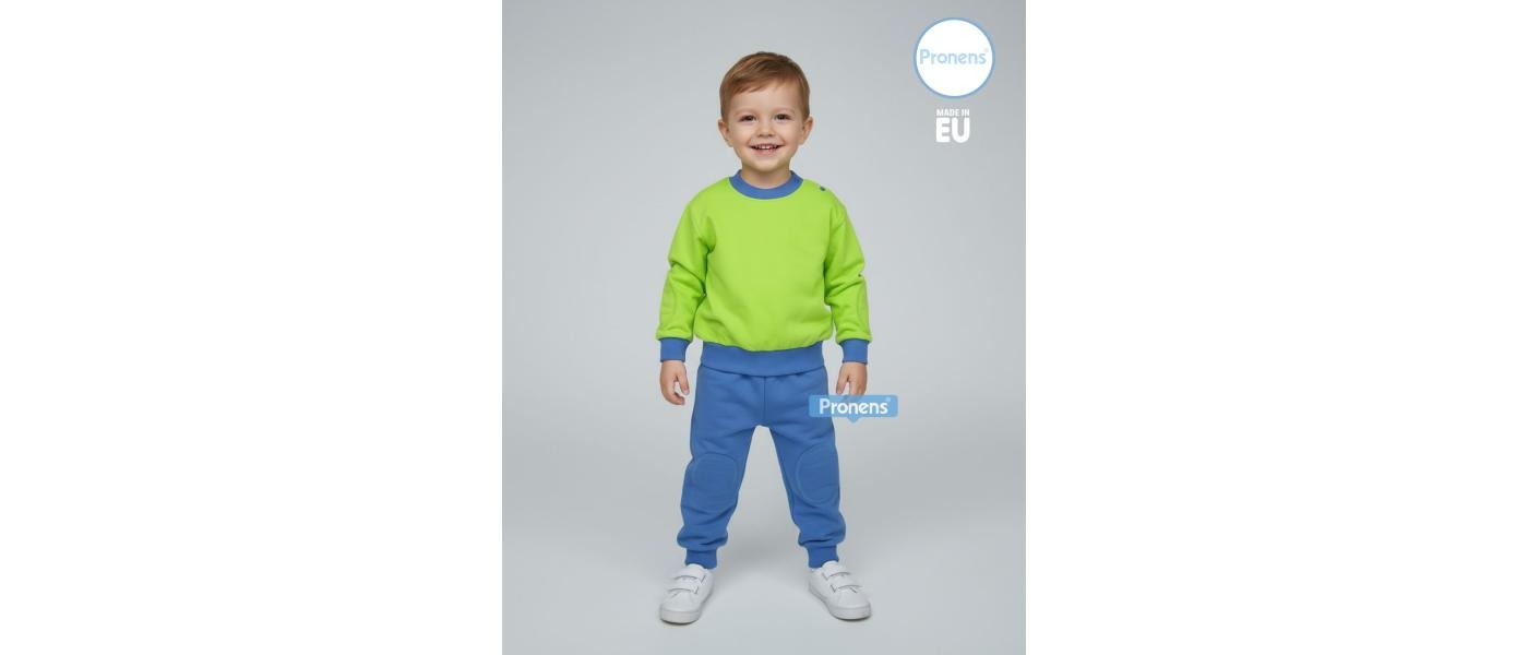 Fabricante chandal uniforme escolar guardería - Modelo combinado pistacho lavanda