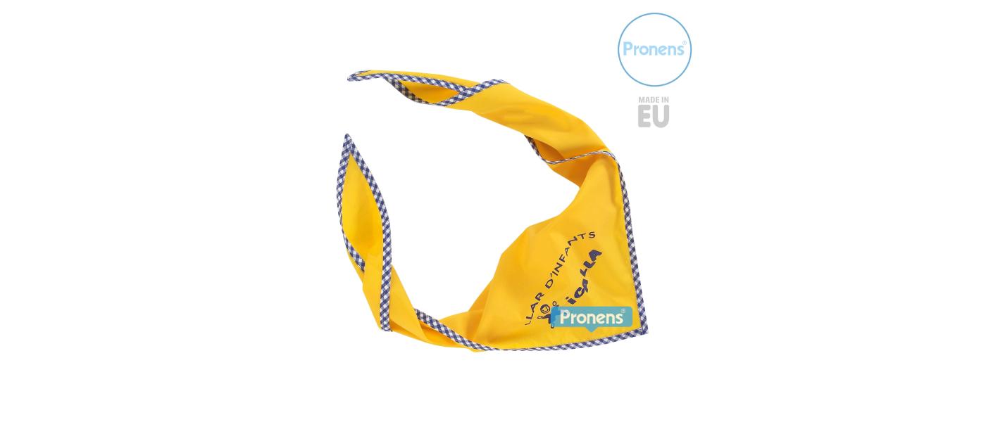 Foulard excursion personnalisé pour collèges et écoles maternelles