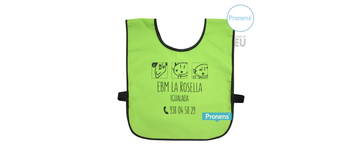 Fabricant salopette d'identification scolaire en tissu coton personnalisée pour garderie maternelle
