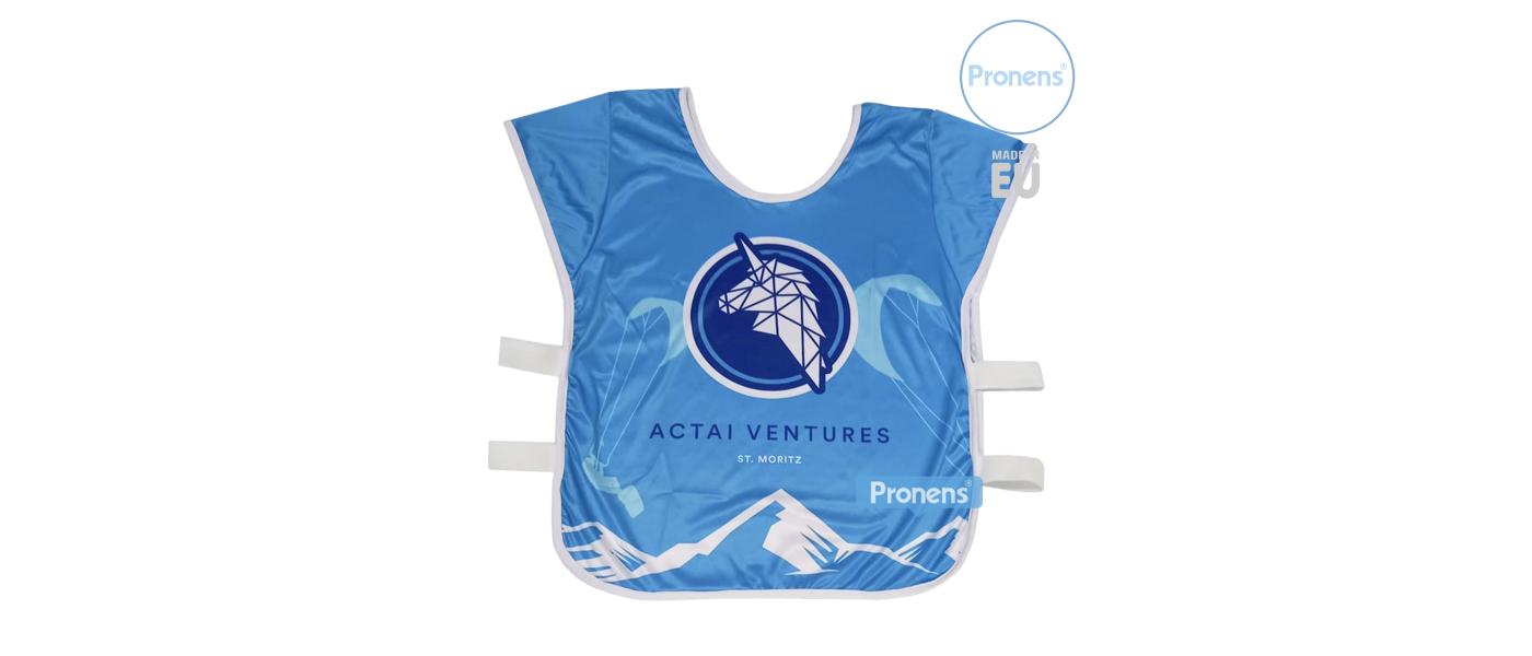 Dorsal Freeride Freestyle esquí y snowboard Halfpipe personalizados para competiciones y clubs