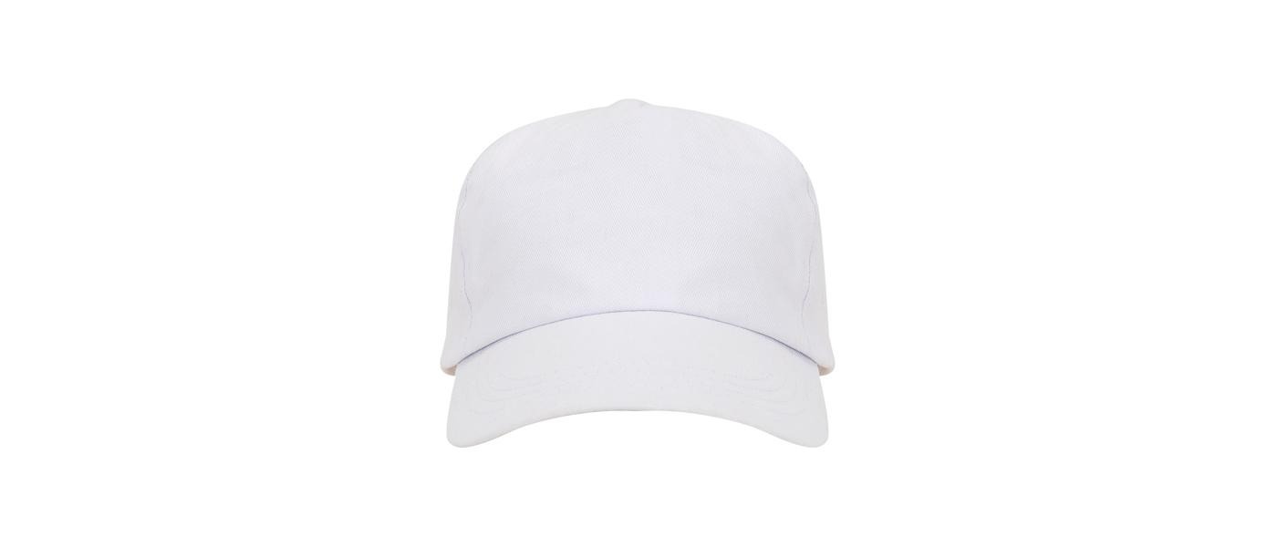 fabricante de gorras infantiles escolares personalizada con logo bordado blanco 01
