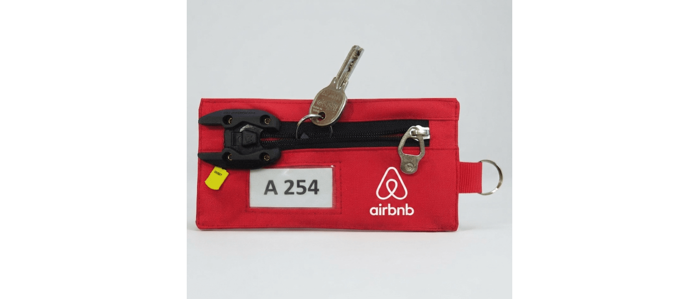 Fabricante de bolsas guarda llaves personalizadas con cierre de seguridad
