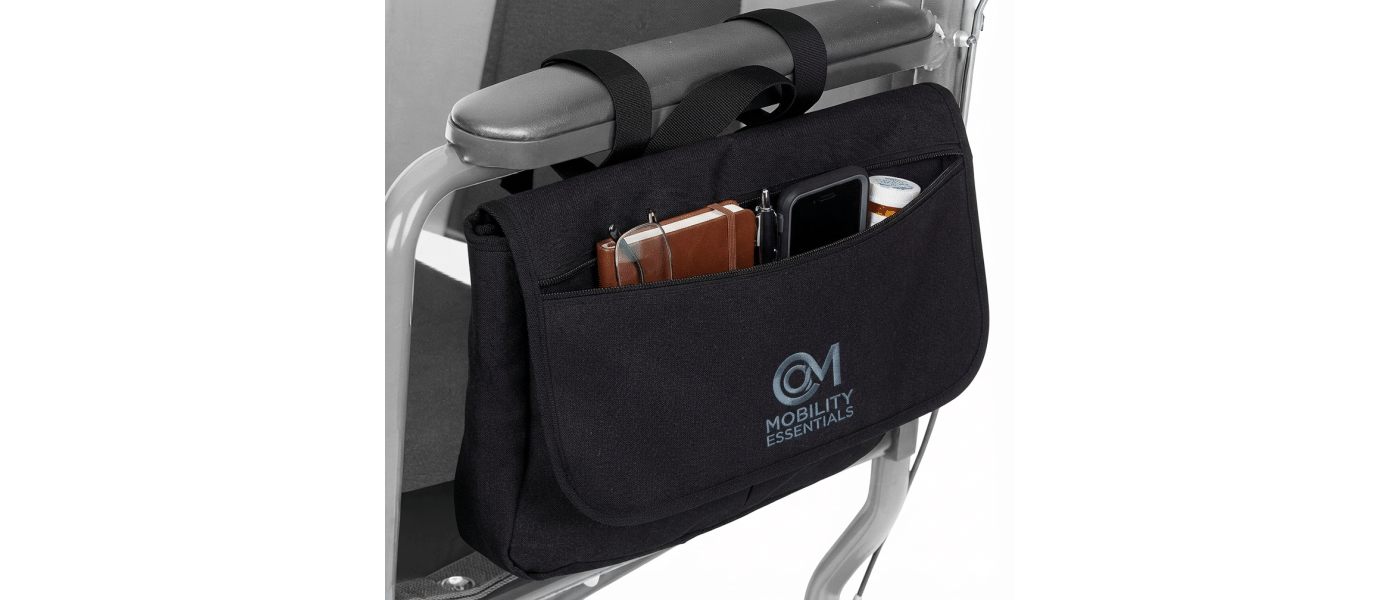 Fabricante de bolsas adaptadas para reposabrazos de silla de ruedas dicatex - detalle